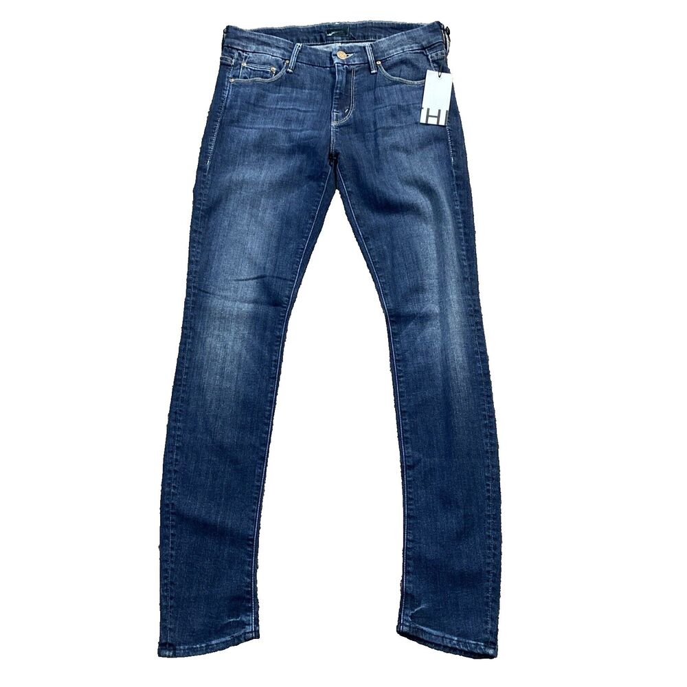 NWT MOTHER 1001E LOOKER HERE KITTY KITTY SKINNY JEANS 28 New with Tags $190